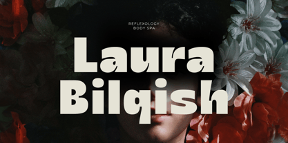 Marine Elmoure Font Poster 10