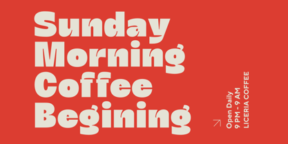 Marine Elmoure Font Poster 11