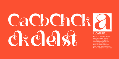 Castwel Font Poster 8