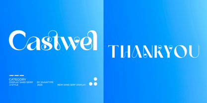 Castwel Font Poster 10