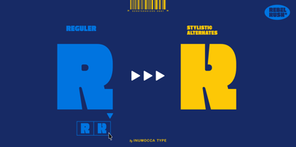 Rebel Rush Font Poster 7