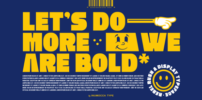 Rebel Rush Font Poster 4