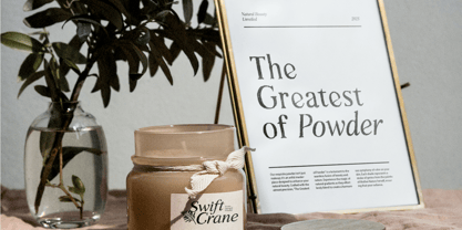 Natural Comforts Font Poster 3