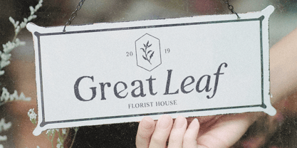 Natural Comforts Font Poster 4