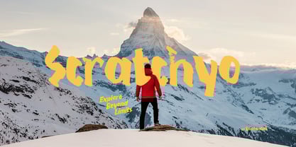 Scratchyo Font Poster 1