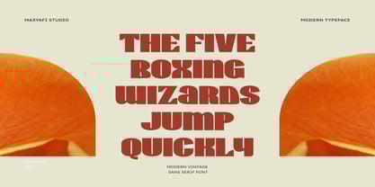 Wirklich Font Poster 5