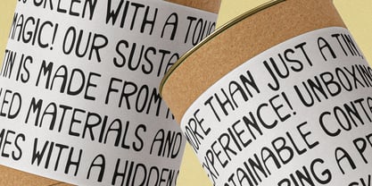 YJC Jollybean Font Poster 3