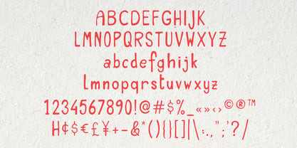 YJC Jollybean Font Poster 6