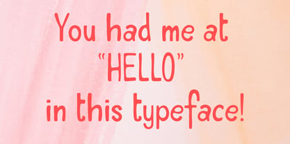 YJC Jollybean Font Poster 5