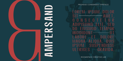 Prohead Font Poster 9