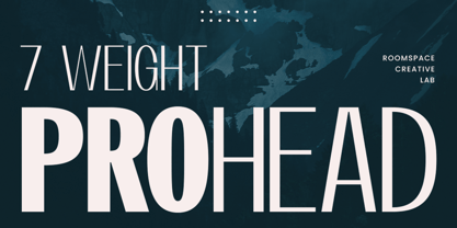 Prohead Font Poster 1