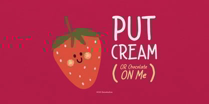 Cherry Sugar Font Poster 6