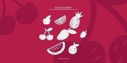 Cherry Sugar Font Poster 12