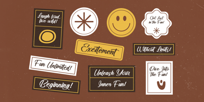 Standard Vertical Font Poster 10