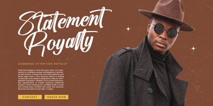 Standard Vertical Font Poster 3