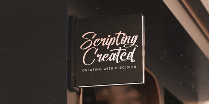 Standard Vertical Font Poster 11