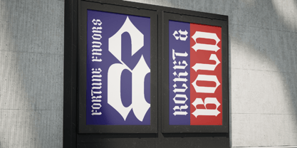 The Raffers Font Poster 2