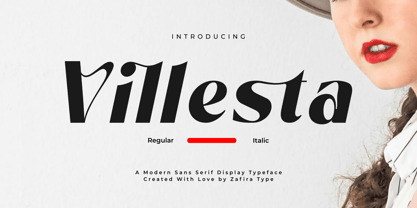 Villesta Font Poster 1