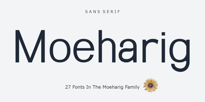 Moeharig Font Poster 1