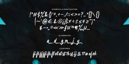 Jackal Band Font Poster 3
