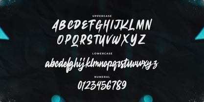 Jackal Band Font Poster 2