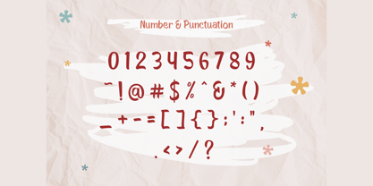 Super Child Font Poster 2