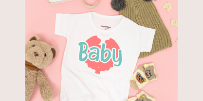 Super Child Font Poster 8