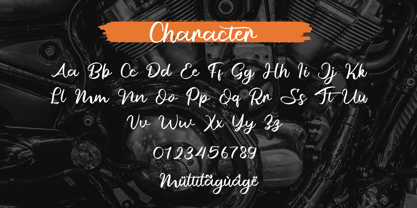 Golden Bronsom Font Poster 5