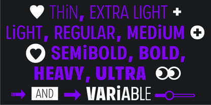 Ink Trap Sans Font Poster 6