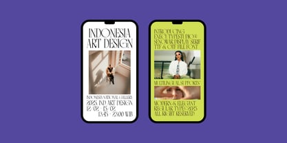 Senowar Display Font Poster 10