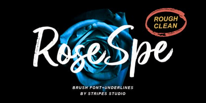 Rose Spe Font Poster 1