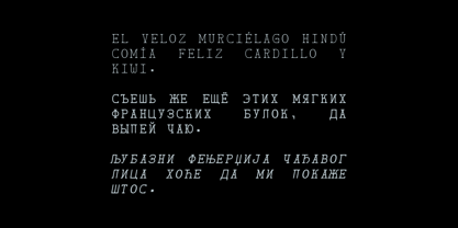 Diorama Font Poster 8