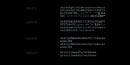 Diorama Font Poster 3