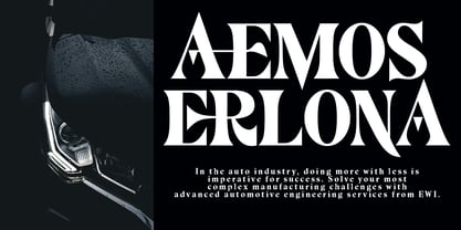 Mardon Font Poster 2