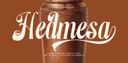 Hedmesa Font Poster 1