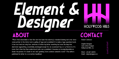 Gamelry Font Poster 4