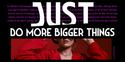 Gamelry Font Poster 6