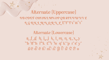 Wild Rosette Font Poster 6