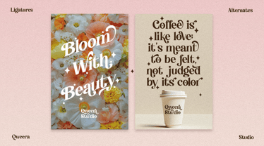 Wild Rosette Font Poster 9