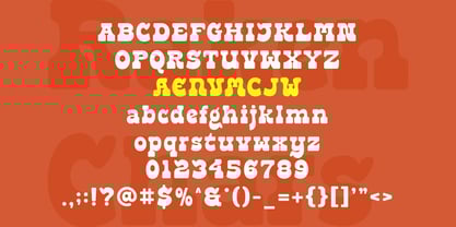 Raken Font Poster 6