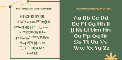 Kofienlu Font Poster 8