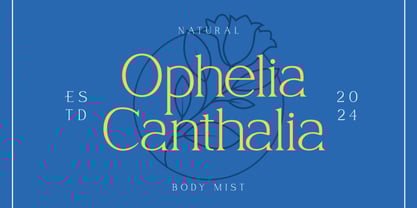 Solace Fleur Font Poster 5