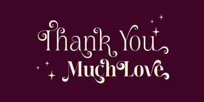 Meagre Display Font Poster 15