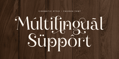 Valeska Font Poster 13