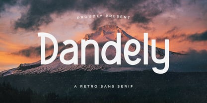 Dandely Font Poster 1