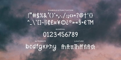 Dandely Font Poster 3