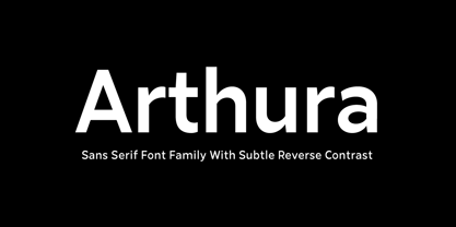 Arthura Font Poster 1