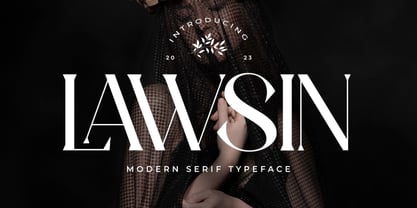 Lawsin Font Poster 1