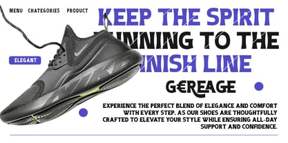 Gereage Font Poster 4