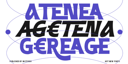 Gereage Font Poster 2